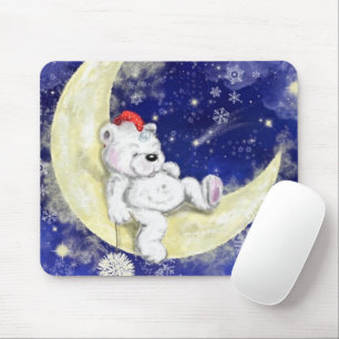 Tapis De Souris Coupe de Sweet Dreaming Little Bear