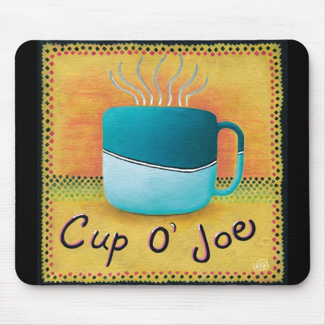 Tapis De Souris Coupe Joe Coffee Lover Mouse Pad (Devant)