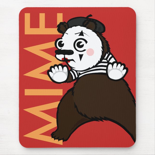 TAPIS DE SOURIS COUPE VERTICALE DE SOURIS VERTICALE DE L'OURS GRIZ (Devant)