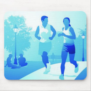 Tapis De Souris Couple Jogging mousepac