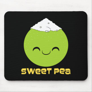 Tapis De Souris Couple Sweet Pea Performance de relation mignonne
