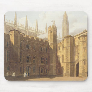 Tapis De Souris Cour de College du Roi, Cambridge, 'du Hist