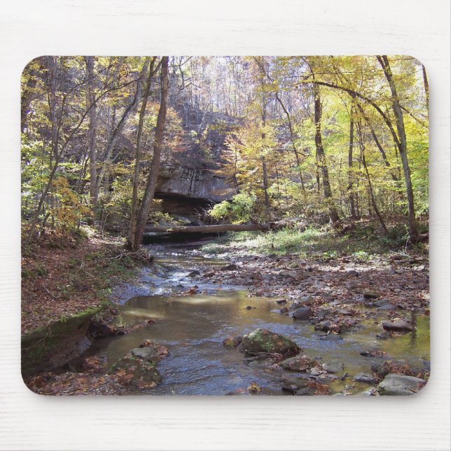 Tapis De Souris Courant Mousepad d'automne (Devant)