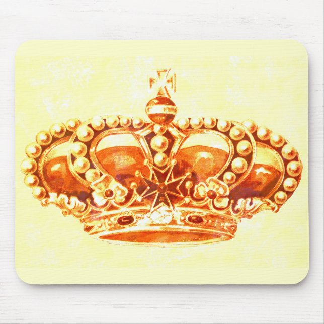 Tapis De Souris Couronne Mousepad (Devant)