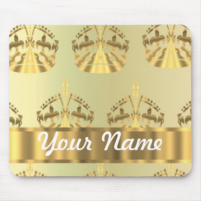 Tapis De Souris couronnes d'or (Devant)