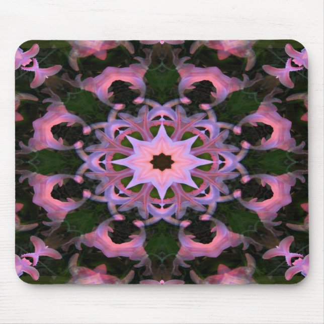 Tapis De Souris Couronnes en rose... (Devant)