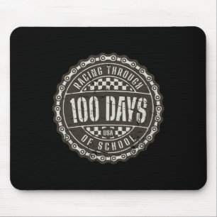 Tapis De Souris Course à travers 100 jours d'école - Motorcycle Di