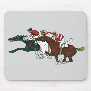 Tapis De Souris Course Chevaux Souris Pad