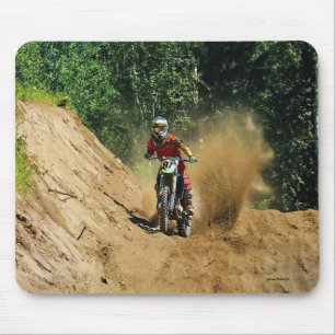 Tapis De Souris Course de champion de Saleté-Vélo de motocross