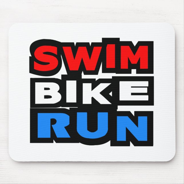 Tapis De Souris Course de vélo de bain (Devant)