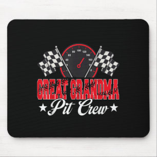 Tapis De Souris Course Voiture Anniversaire Fête Racine Famille Gr