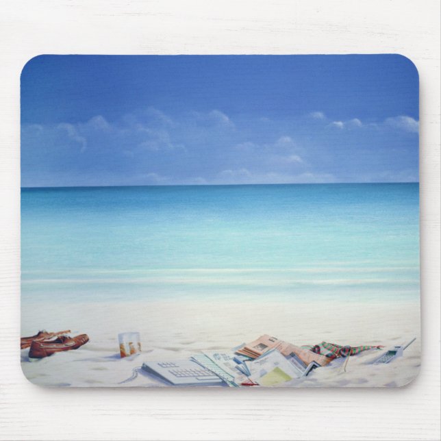Tapis De Souris Courtier de plage (Devant)