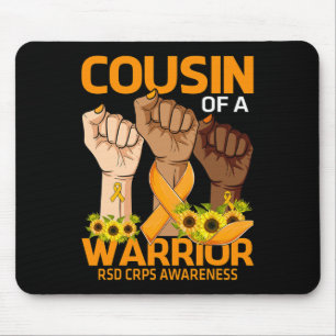 Tapis De Souris Cousin À La Main D'Un Guerrier Rsd Crps Sensibilis