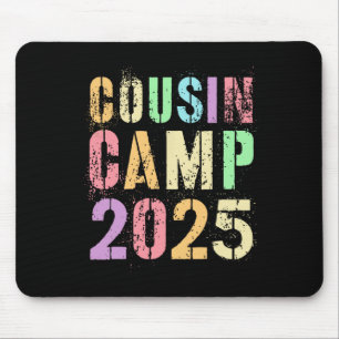 Tapis De Souris Cousin Camp 2025 Vacances en famille Camping été C