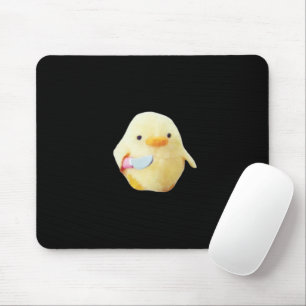 Tapis De Souris Couteau Canard Plush Mème Souris Pad