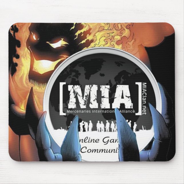 Tapis De Souris coutume MousePad de MIAClan.net (Devant)