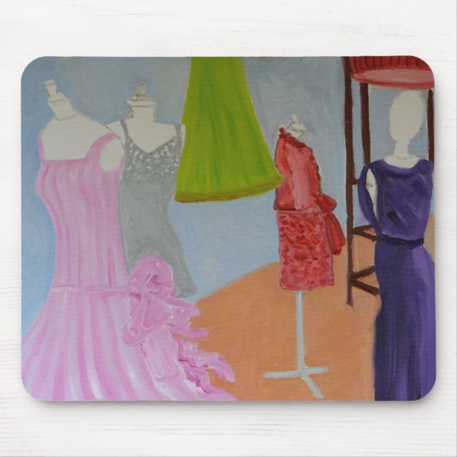 Tapis De Souris Couture vintage de Paris Haute (Devant)