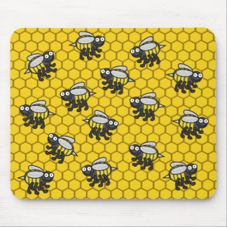 Tapis De Souris Couvert dans les abeilles Mousepad 2