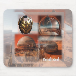 Tapis De Souris Couverture de Relkili Steel