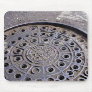 Tapis De Souris Couverture NYC d'Edison d'escroquerie