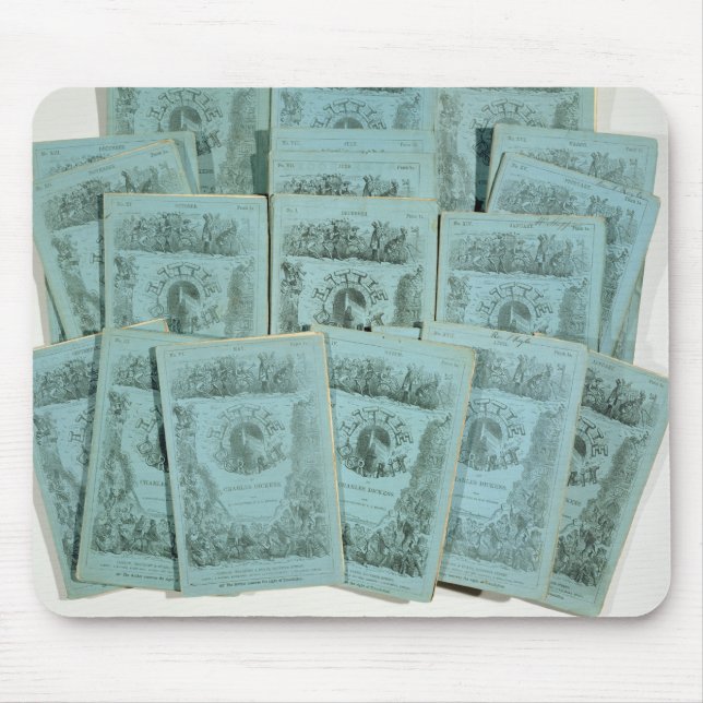 Tapis De Souris Couvertures des questions mensuelles de 'peu de (Devant)