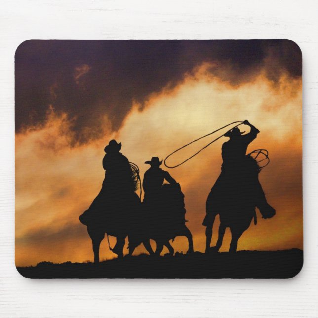 Tapis De Souris Cowboy (Devant)
