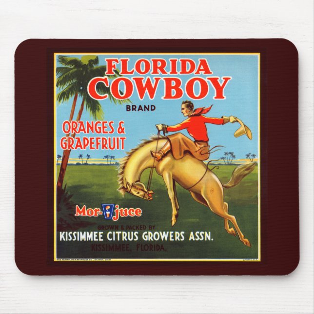Tapis De Souris Cowboy de Floriday (Devant)
