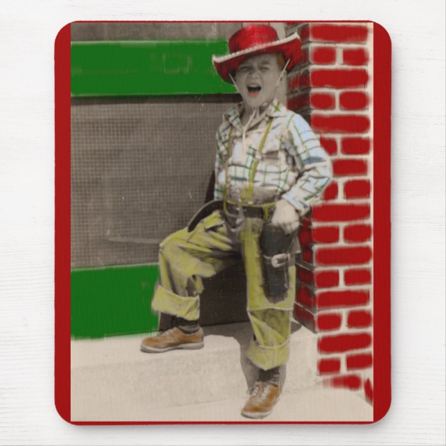 Tapis De Souris cowboy urbain (Devant)