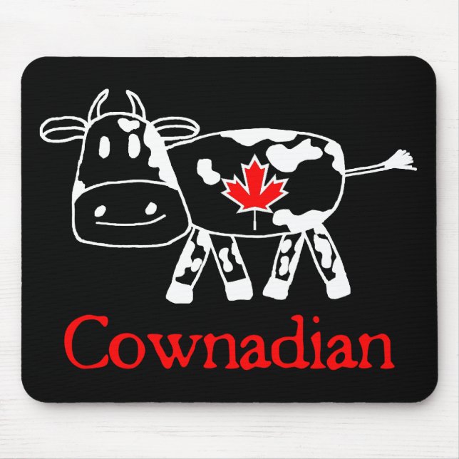 Tapis De Souris Cownadian Mousepad (Devant)