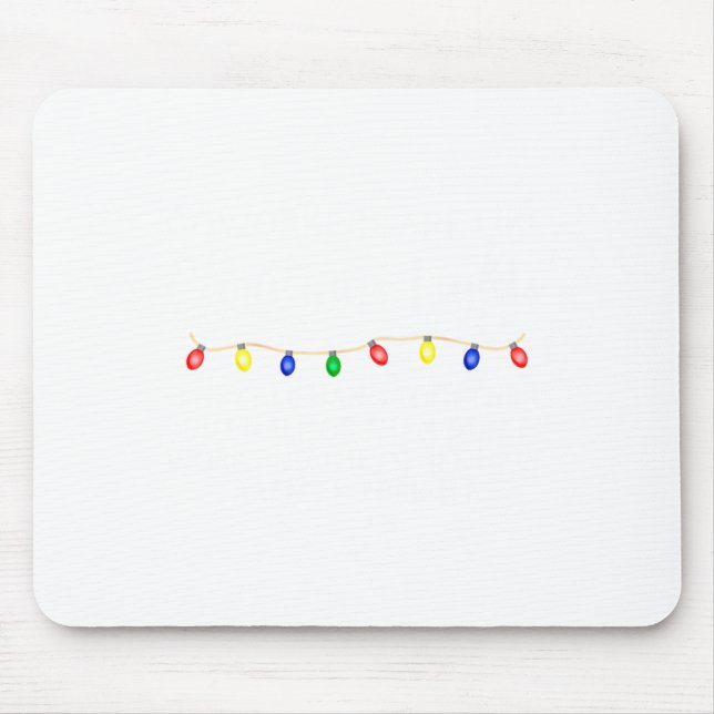 Tapis De Souris Coworkers Are Like Christmas Lights Funny Coworker (Devant)