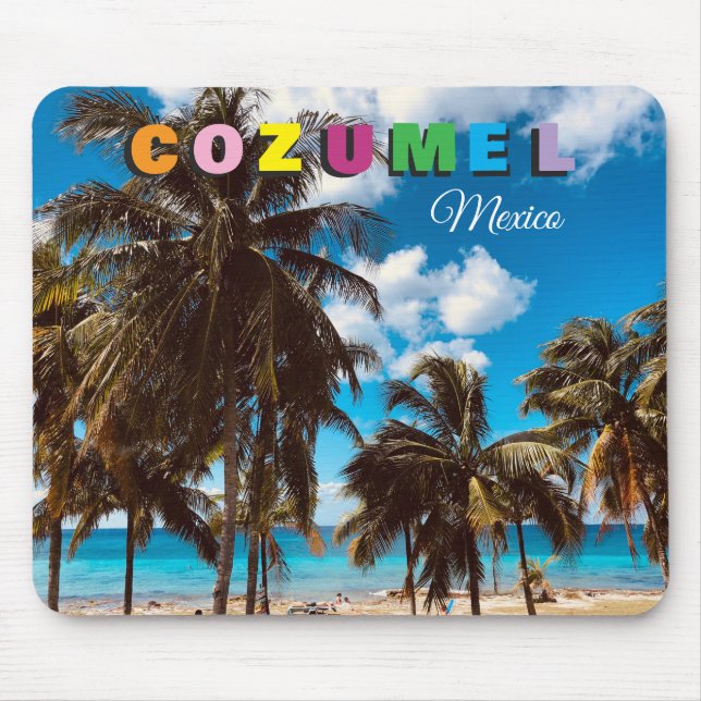 Tapis de souris Cozumel Mexique (Devant)
