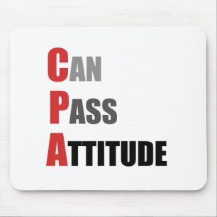 Tapis De Souris CPA : Peut passer l'attitude