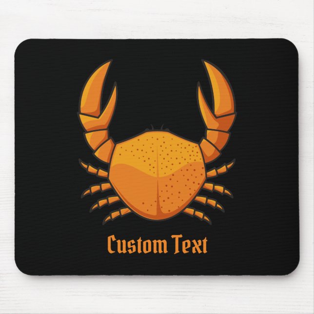 Tapis De Souris Crab orange (Devant)