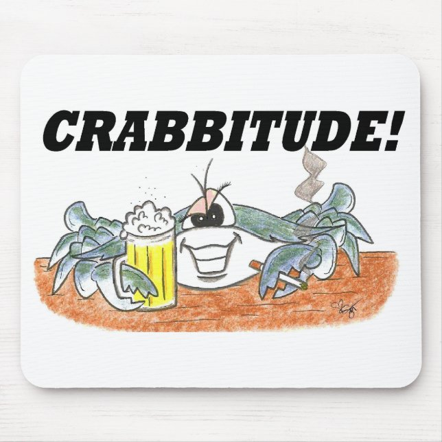 Tapis De Souris CRABBITUDE Mousepad (Devant)