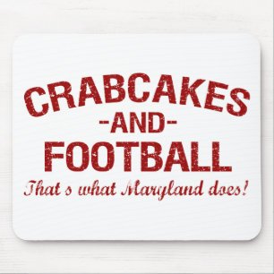 Tapis De Souris Crabcakes et football