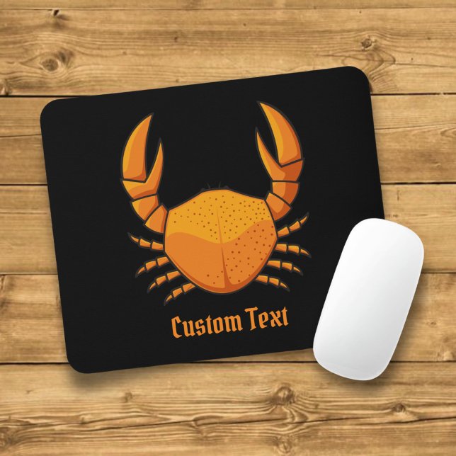 Tapis De Souris Crabe orange (Créateur téléchargé)