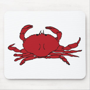 Tapis De Souris Crabe rouge