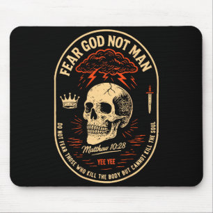 Tapis De Souris Craignez Dieu Non Signifie Ne Craignez Pas Ceux Qu