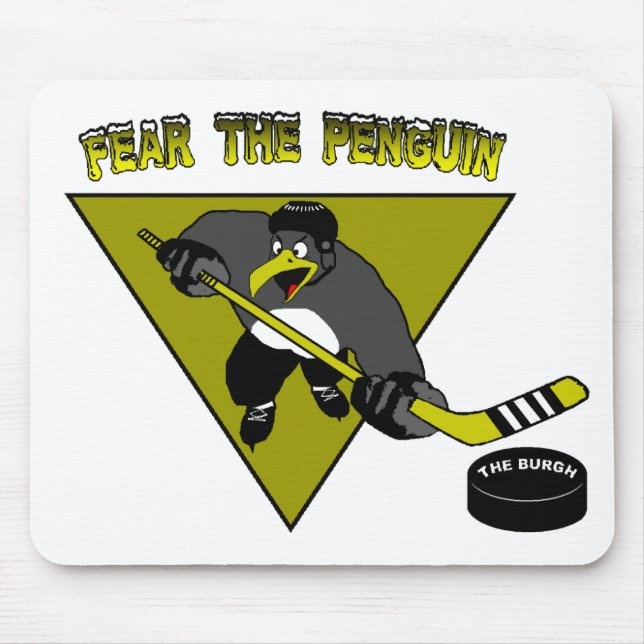Tapis De Souris Craignez le pingouin Mousepad (Devant)