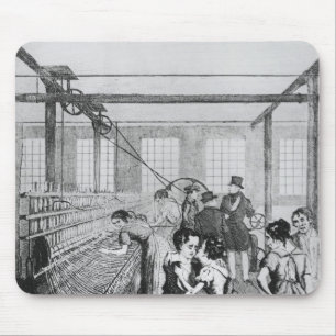 Tapis De Souris Crainte de conquerd d'enfants, ou d'amour d'usine