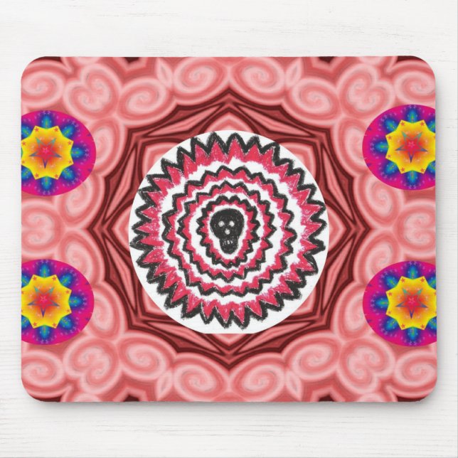 Tapis de souris crâne (Devant)