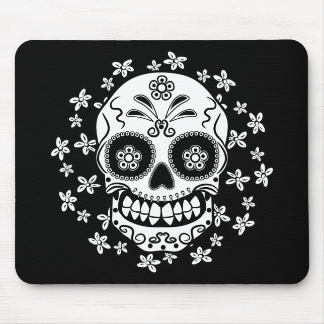 Tapis De Souris Crâne à sucre (Devant)