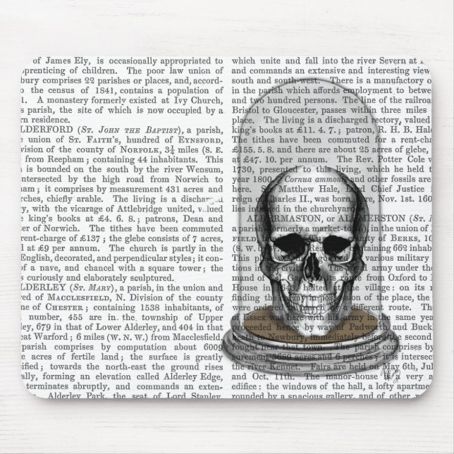 Tapis De Souris Crâne dans Bell Jar 2 (Devant)