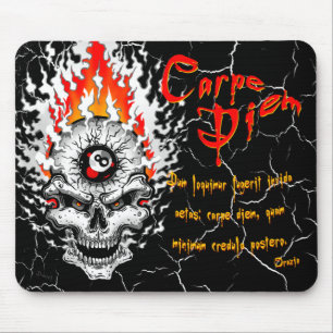 Tapis De Souris Crâne de Carpe Diem