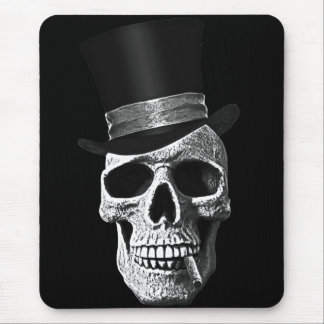 Tapis De Souris Crâne de casquette supérieur