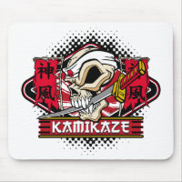 Crâne de Kamikaze avec épée japonaise