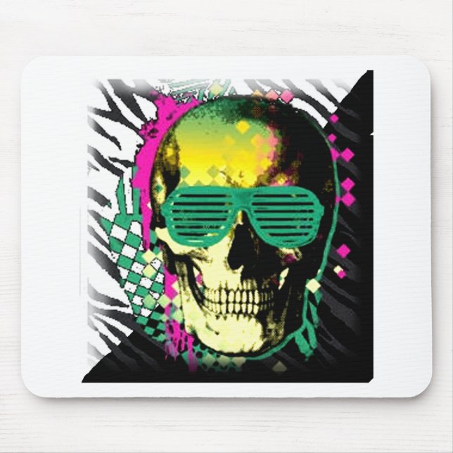 Tapis De Souris Crâne de régression (Devant)