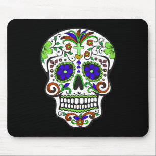 Tapis De Souris Crâne Mousepad de sucre