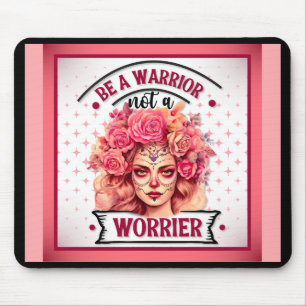 Tapis De Souris Crâne rose et joli sucre