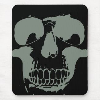 Tapis De Souris Crâne vert